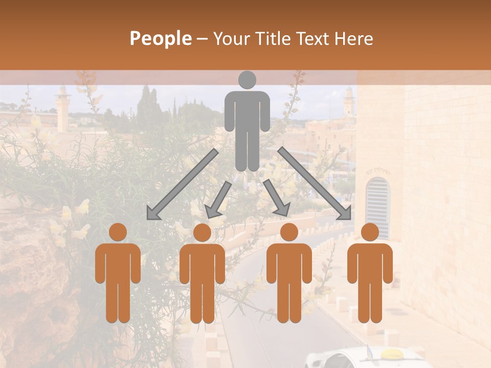 Taxi In Jerusalem PowerPoint Template
