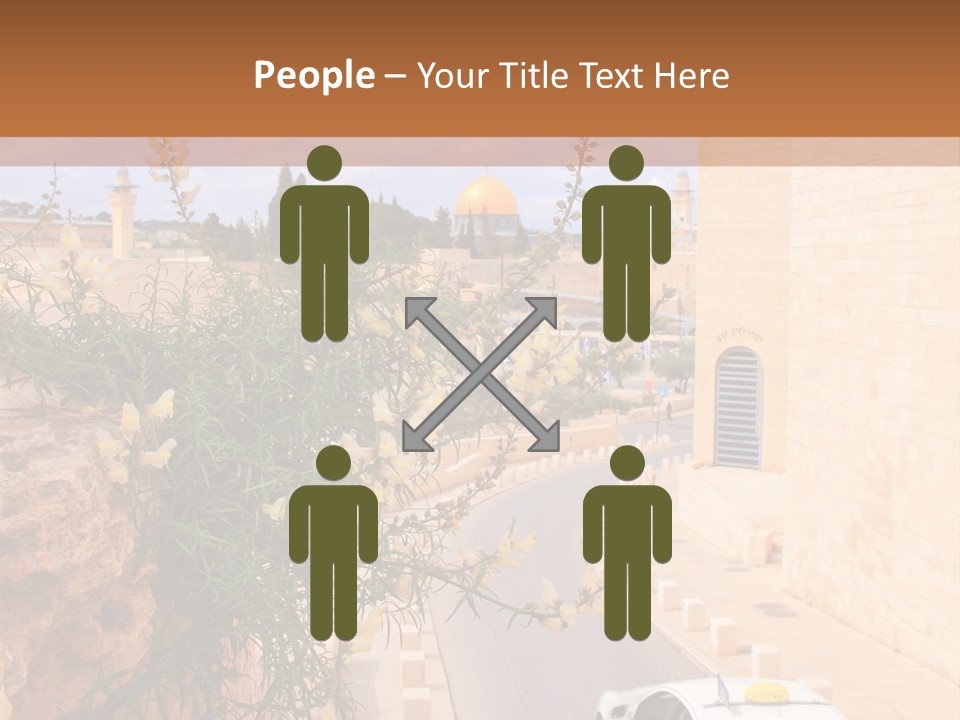 Taxi In Jerusalem PowerPoint Template