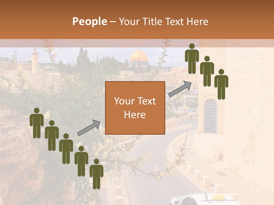 Taxi In Jerusalem PowerPoint Template