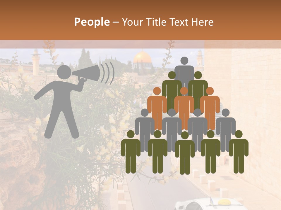 Taxi In Jerusalem PowerPoint Template