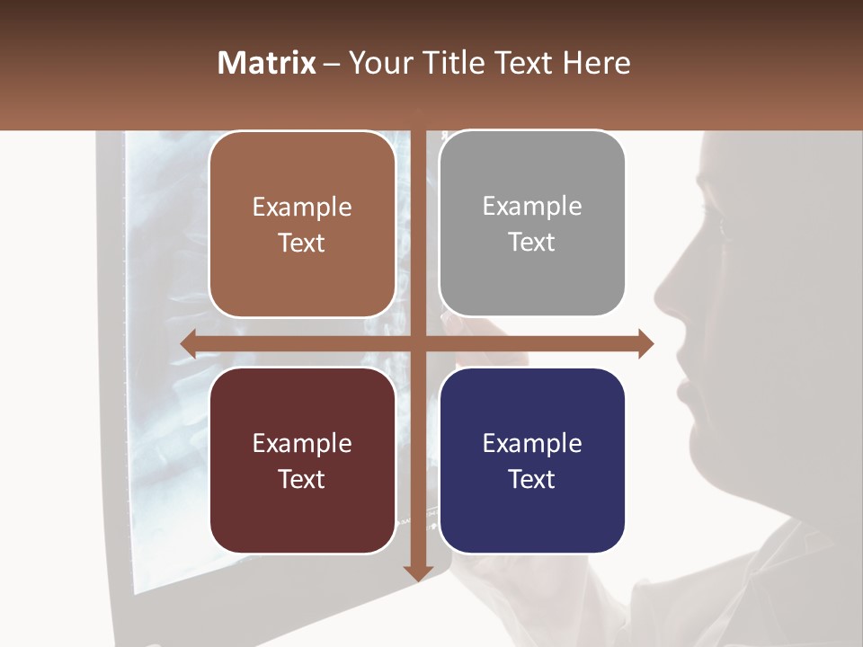 X-Ray Of The Spine PowerPoint Template