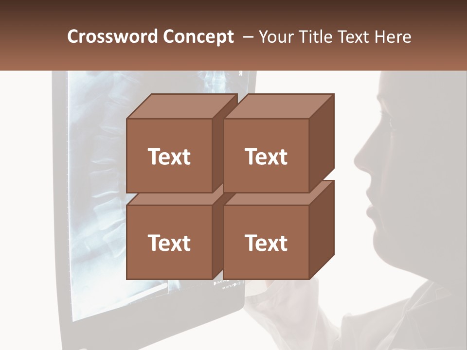 X-Ray Of The Spine PowerPoint Template