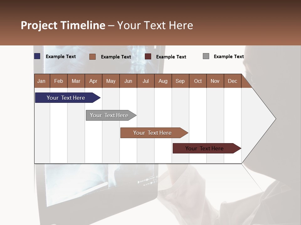 X-Ray Of The Spine PowerPoint Template