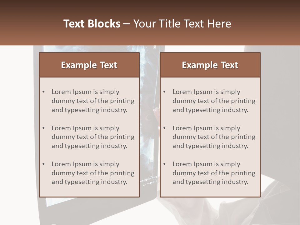 X-Ray Of The Spine PowerPoint Template