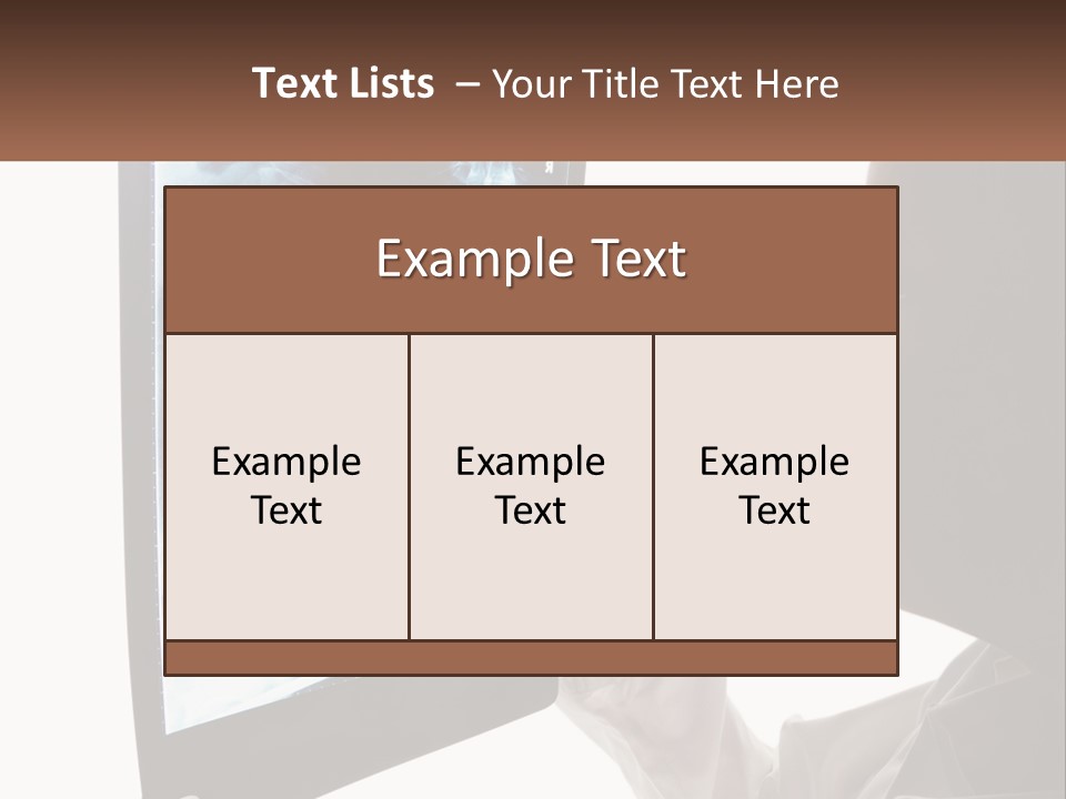 X-Ray Of The Spine PowerPoint Template