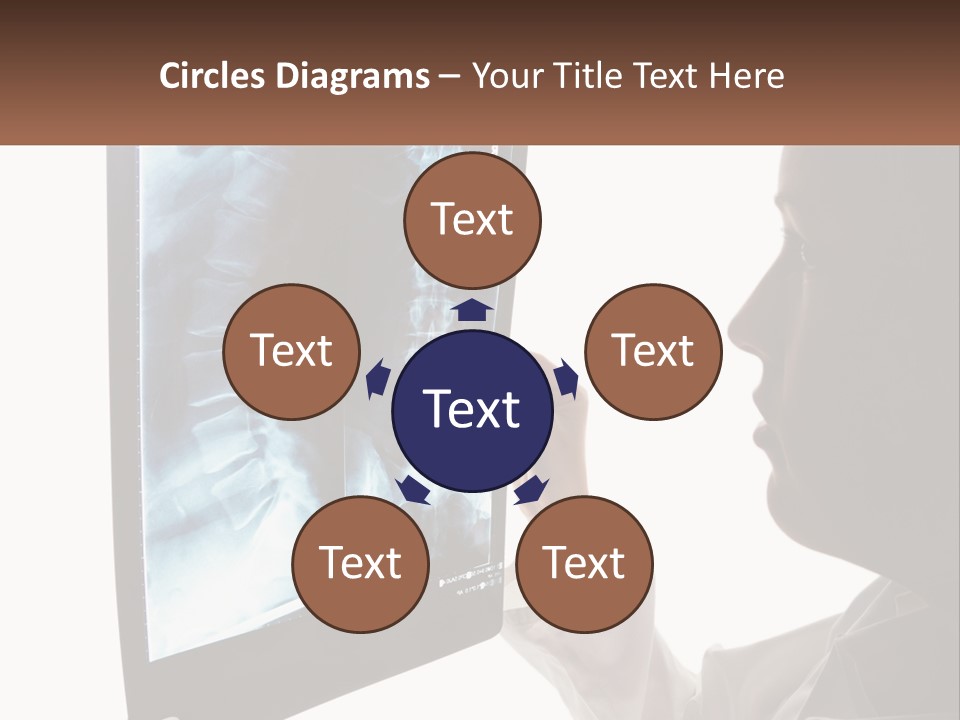 X-Ray Of The Spine PowerPoint Template