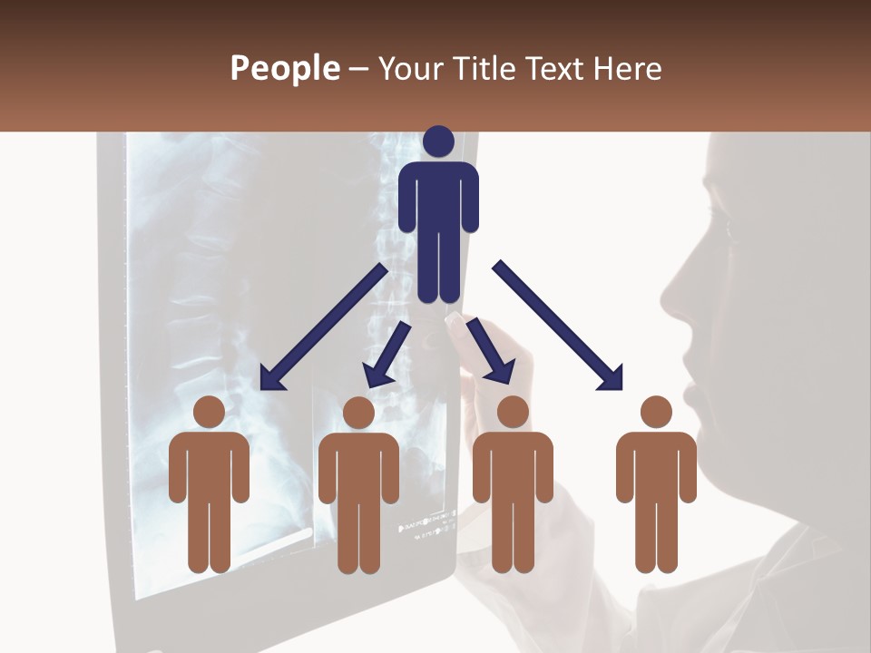 X-Ray Of The Spine PowerPoint Template