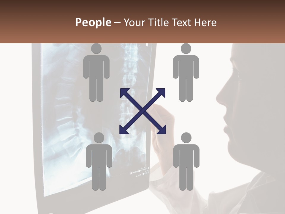 X-Ray Of The Spine PowerPoint Template
