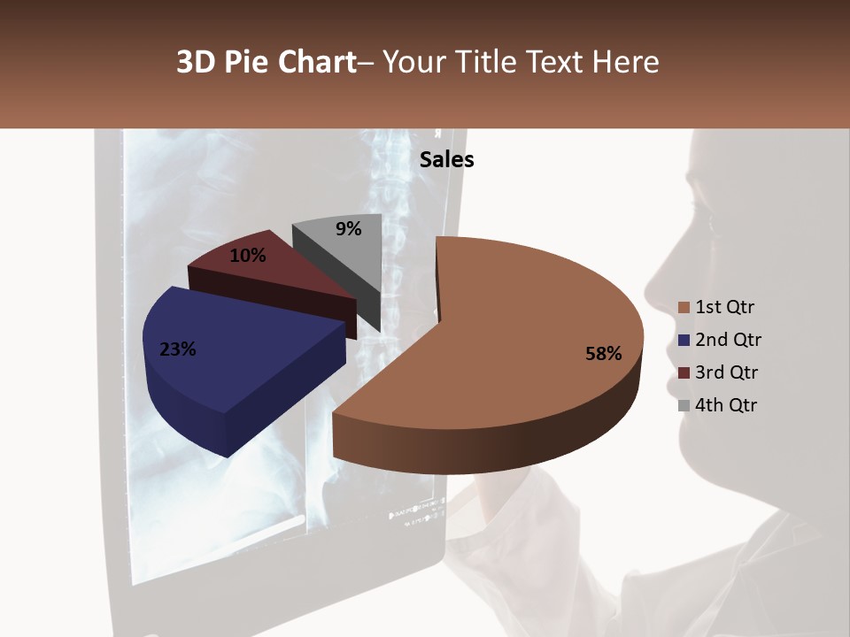 X-Ray Of The Spine PowerPoint Template