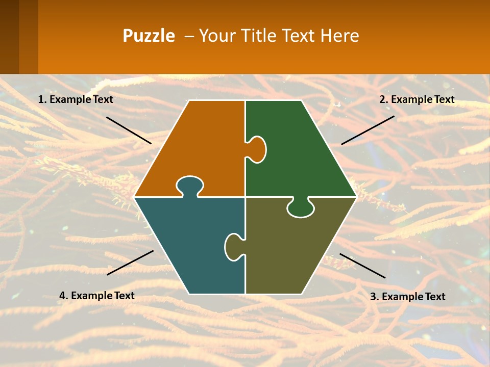 Deep-Sea Algae PowerPoint Template