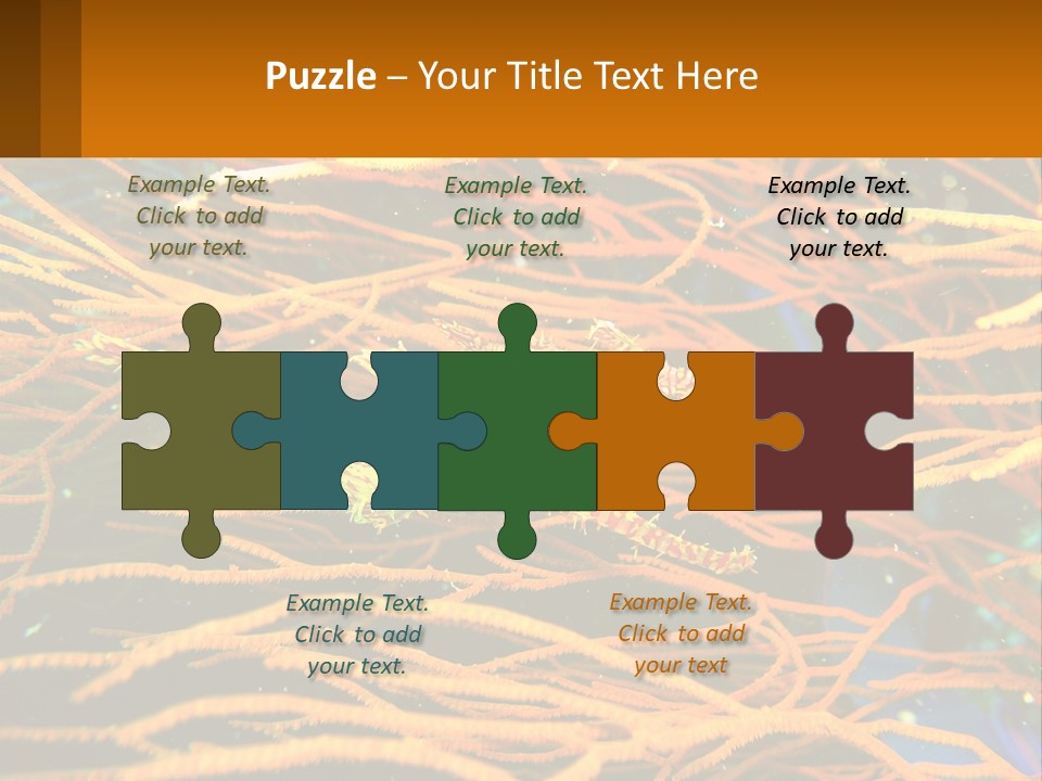 Deep-Sea Algae PowerPoint Template