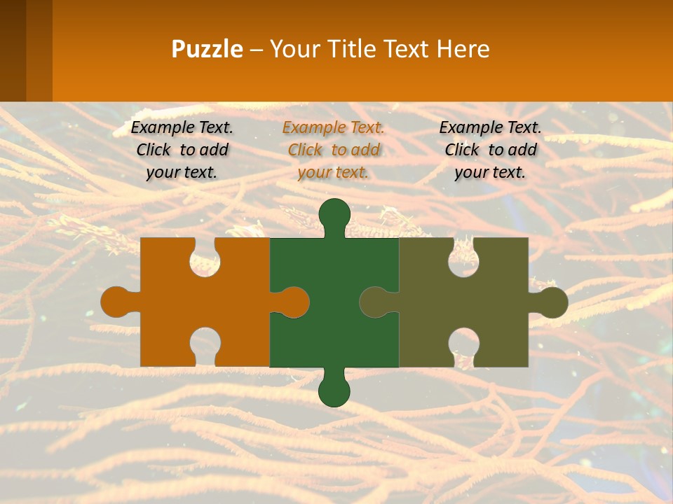 Deep-Sea Algae PowerPoint Template