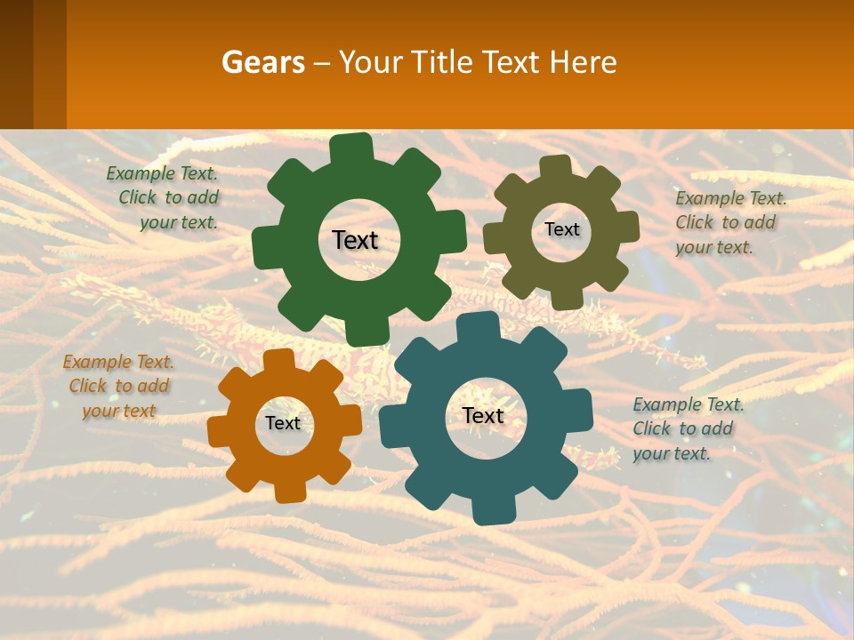 Deep-Sea Algae PowerPoint Template