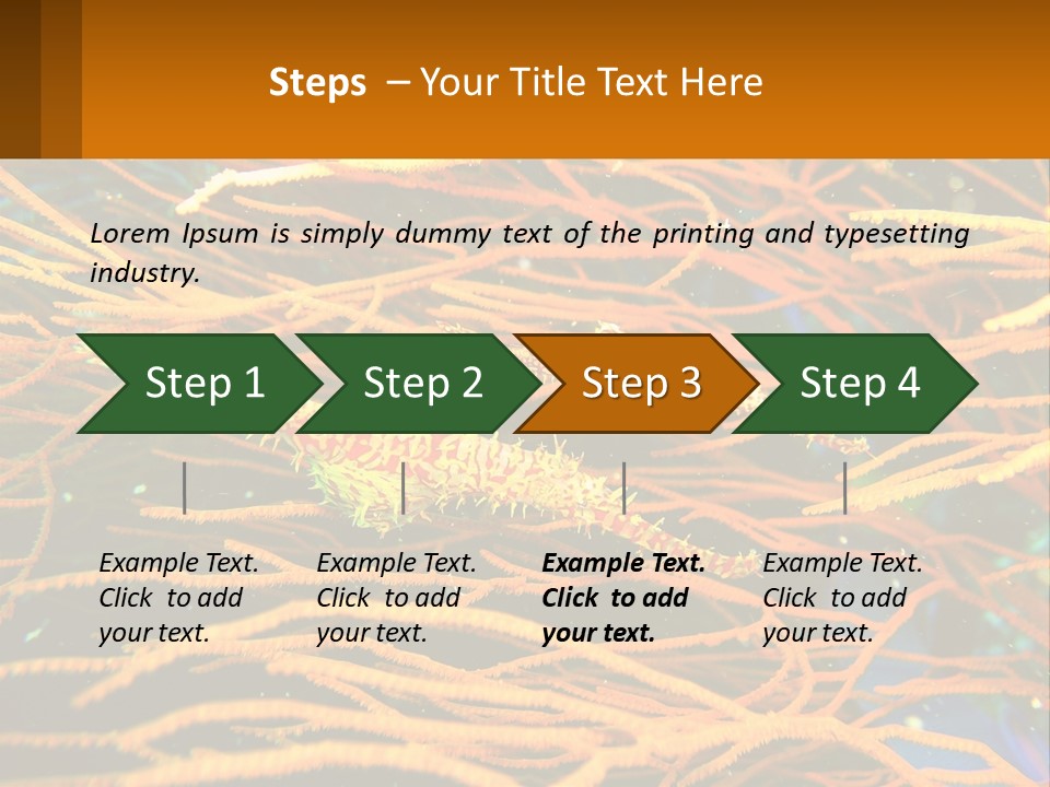 Deep-Sea Algae PowerPoint Template