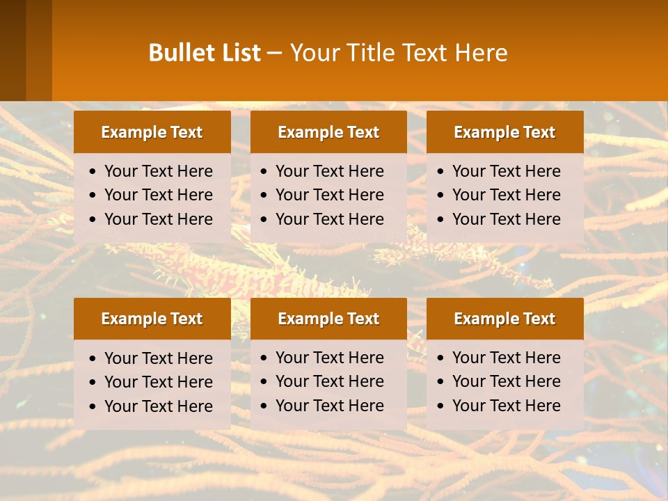 Deep-Sea Algae PowerPoint Template