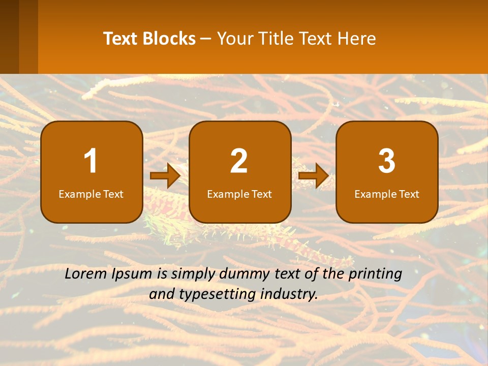 Deep-Sea Algae PowerPoint Template