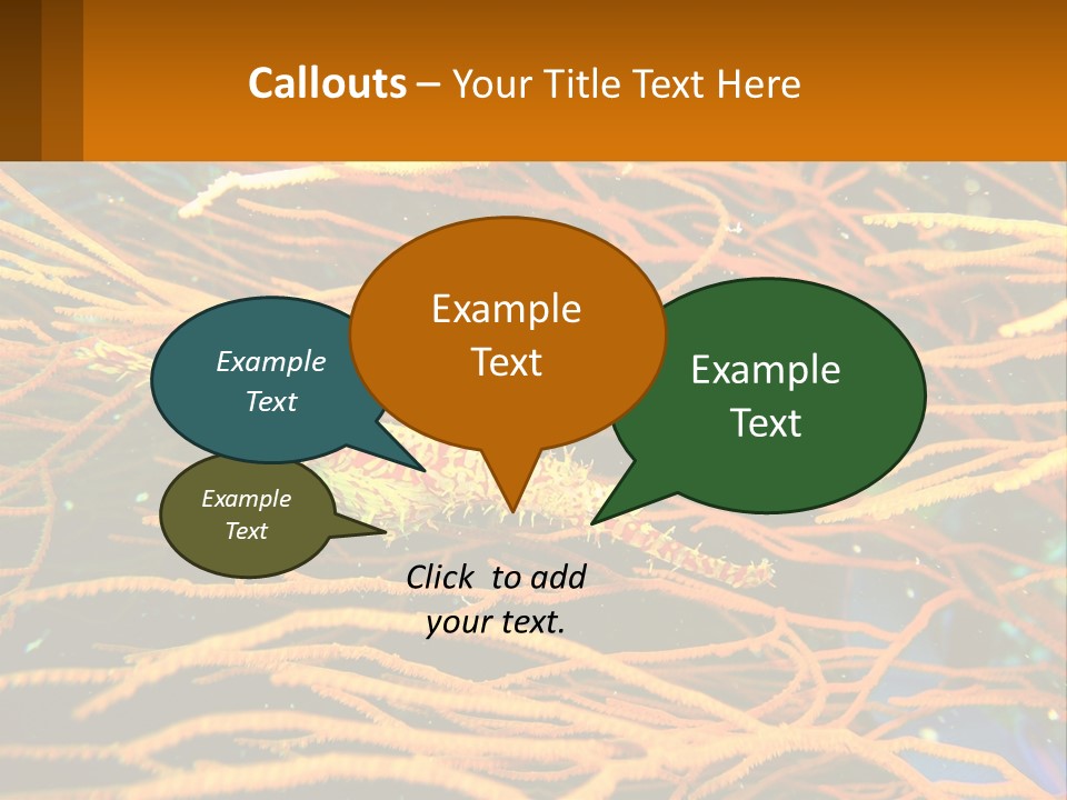 Deep-Sea Algae PowerPoint Template