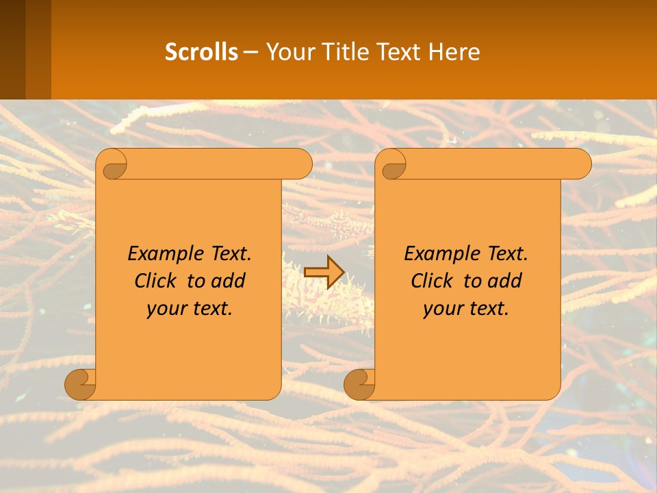 Deep-Sea Algae PowerPoint Template