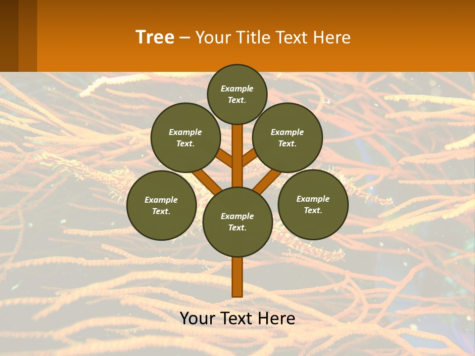 Deep-Sea Algae PowerPoint Template