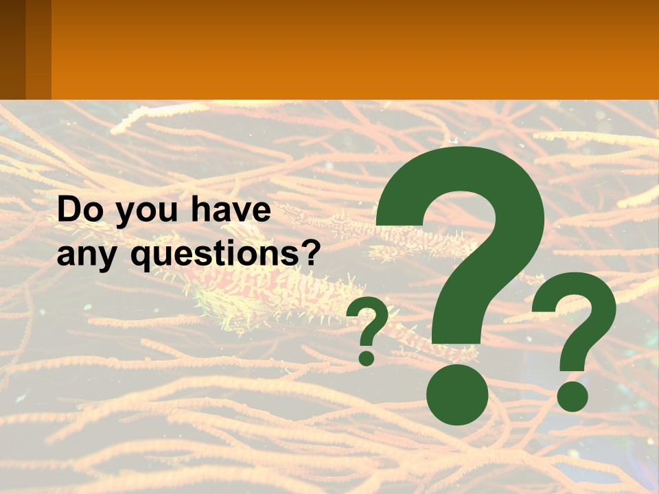 Deep-Sea Algae PowerPoint Template