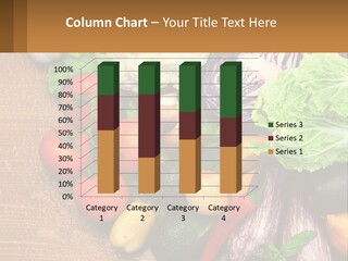 Vegetables On The Table PowerPoint Template