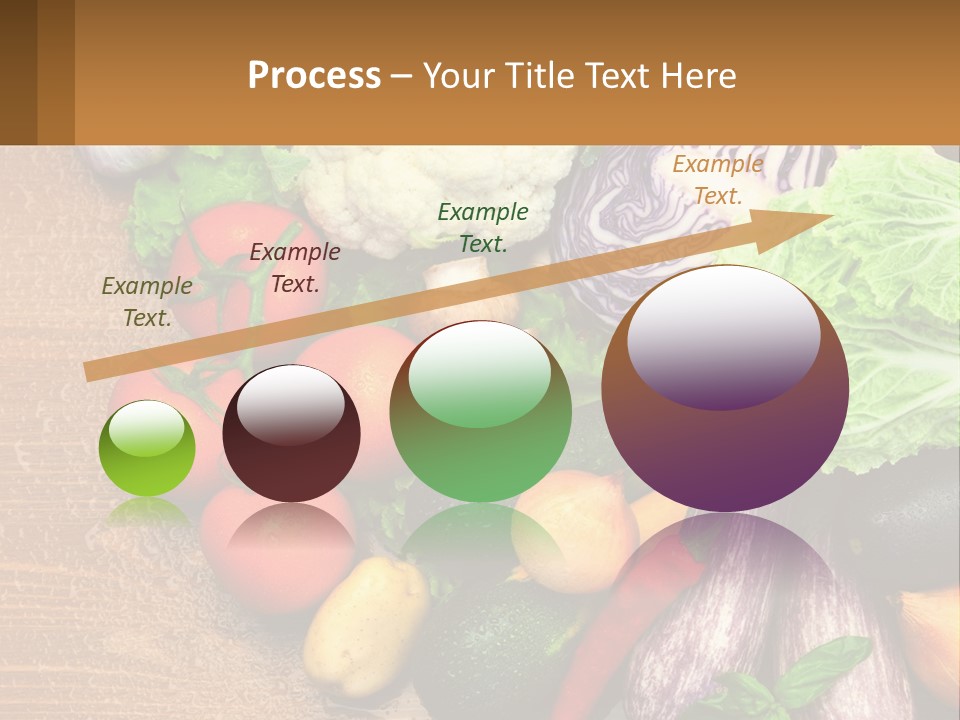 Vegetables On The Table PowerPoint Template