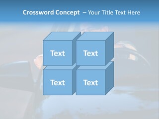 Man Driving A Car PowerPoint Template