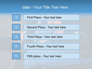 Man Driving A Car PowerPoint Template