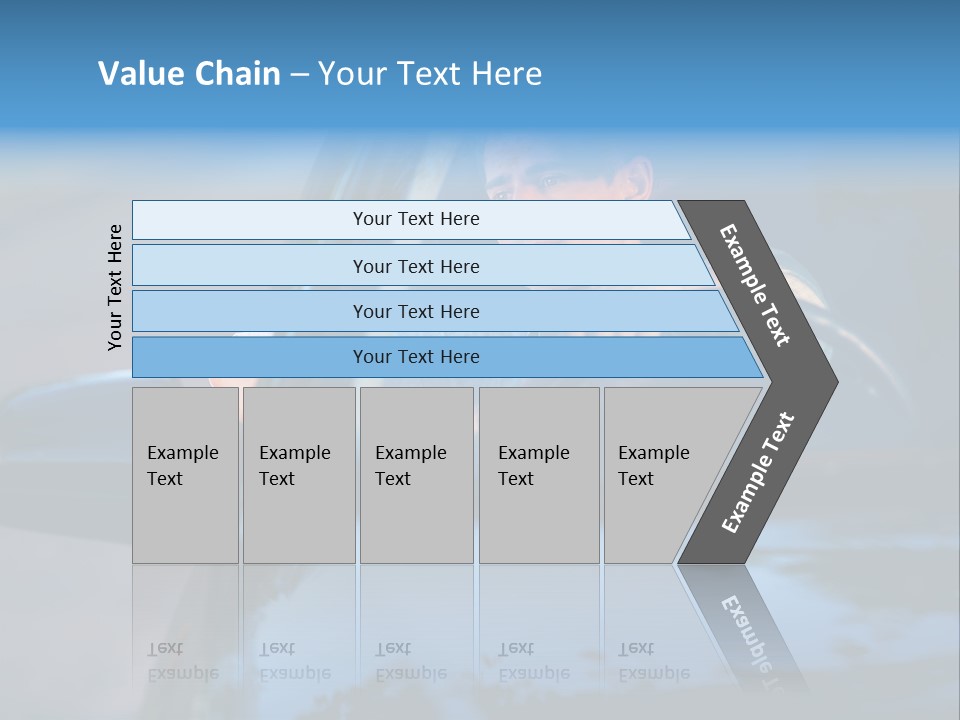 Man Driving A Car PowerPoint Template