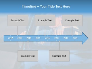 Man Driving A Car PowerPoint Template
