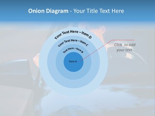 Man Driving A Car PowerPoint Template