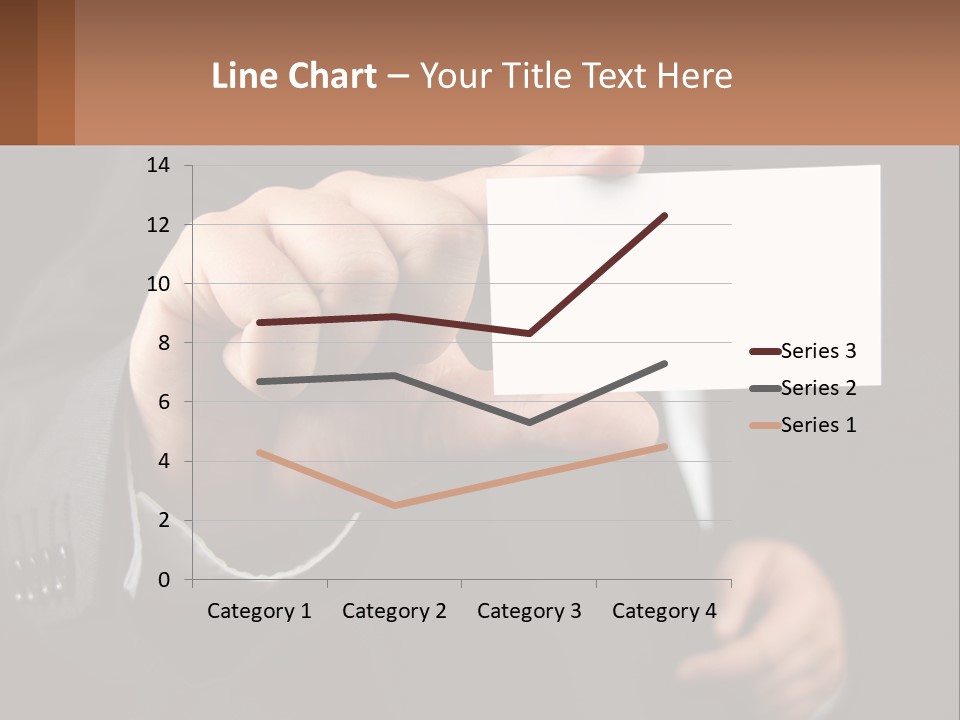 Card In Hand PowerPoint Template
