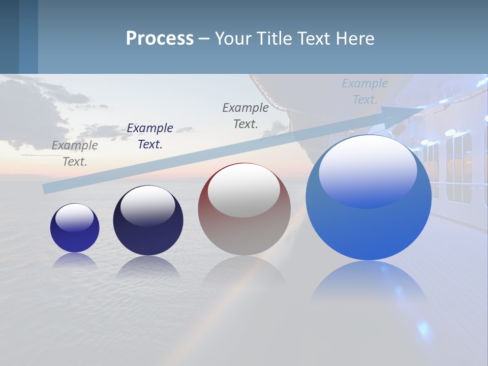 Sunset At Sea PowerPoint Template