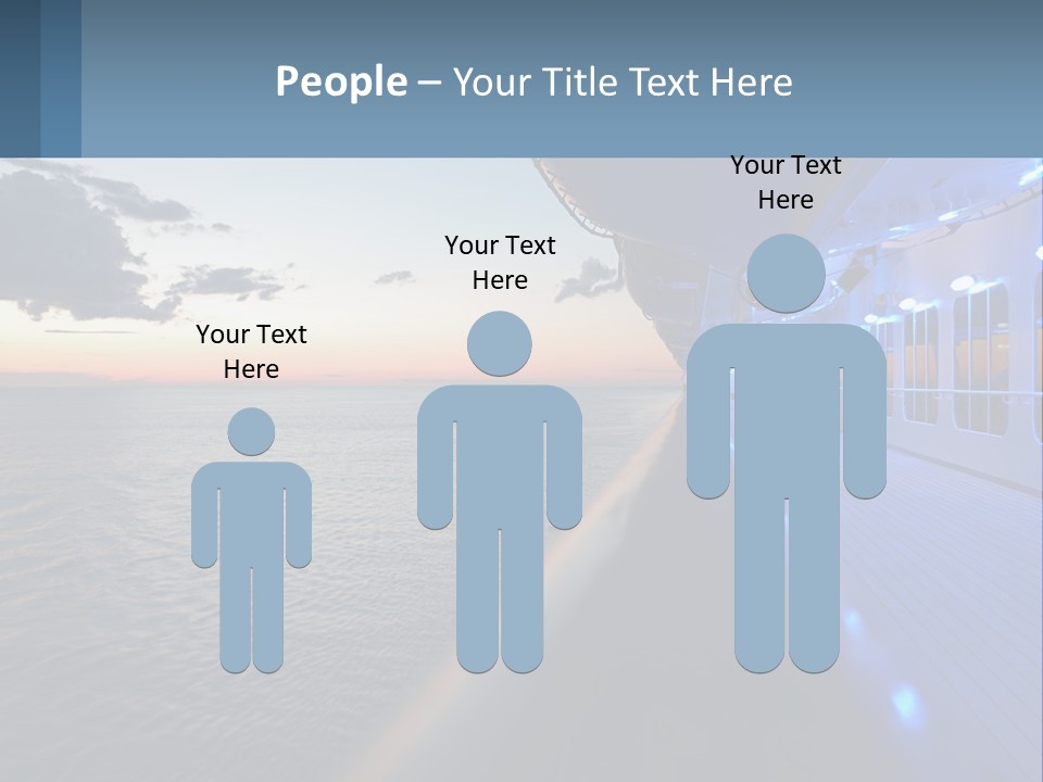 Sunset At Sea PowerPoint Template