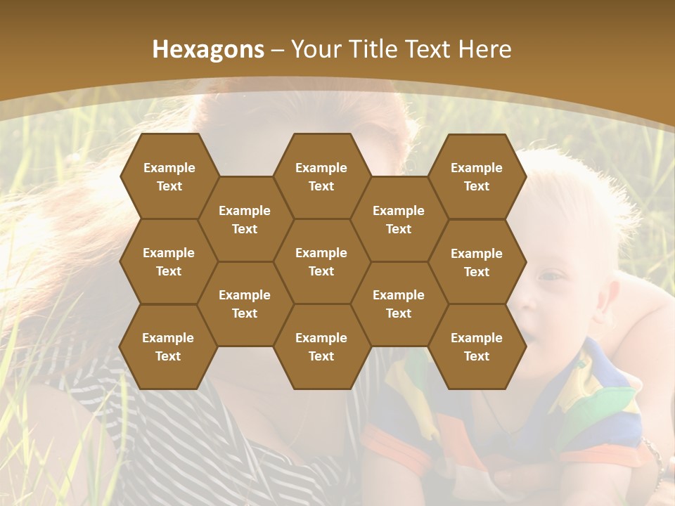 Mom With Baby PowerPoint Template