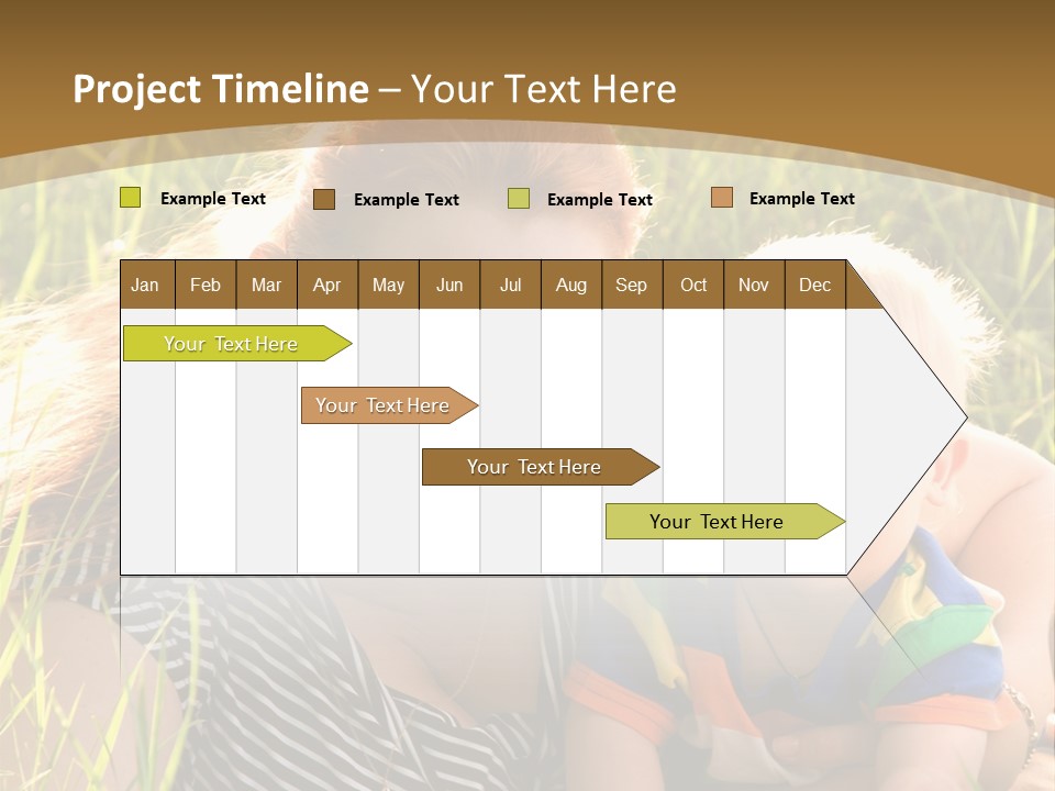 Mom With Baby PowerPoint Template