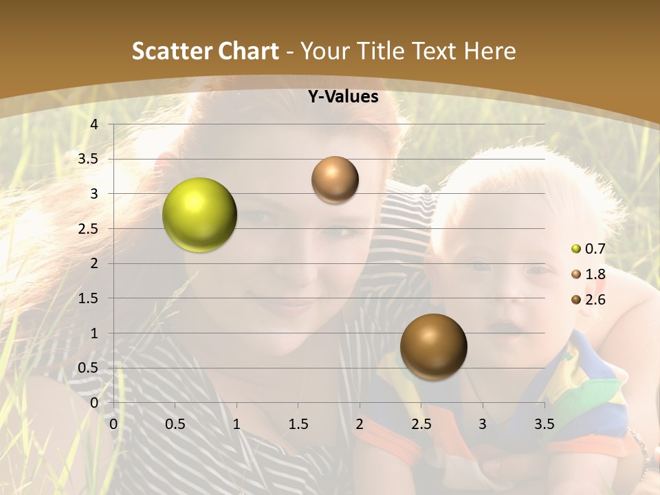 Mom With Baby PowerPoint Template