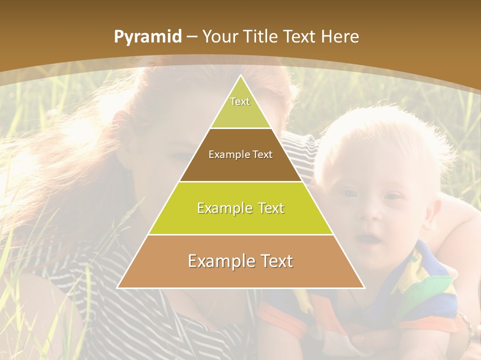 Mom With Baby PowerPoint Template