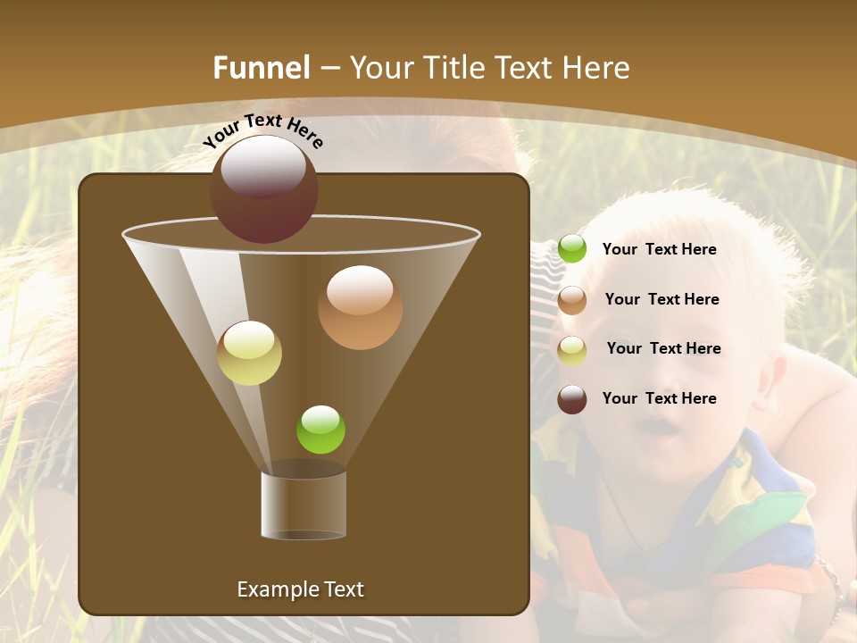 Mom With Baby PowerPoint Template