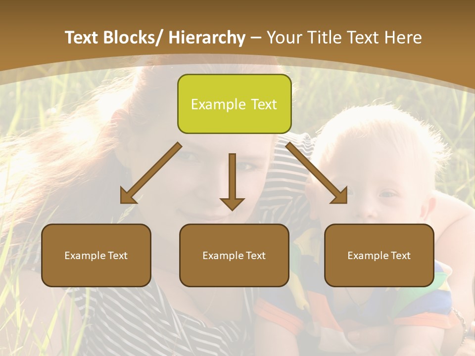 Mom With Baby PowerPoint Template