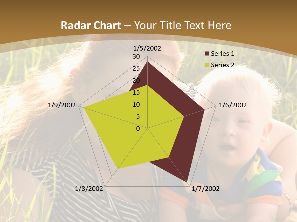 Mom With Baby PowerPoint Template