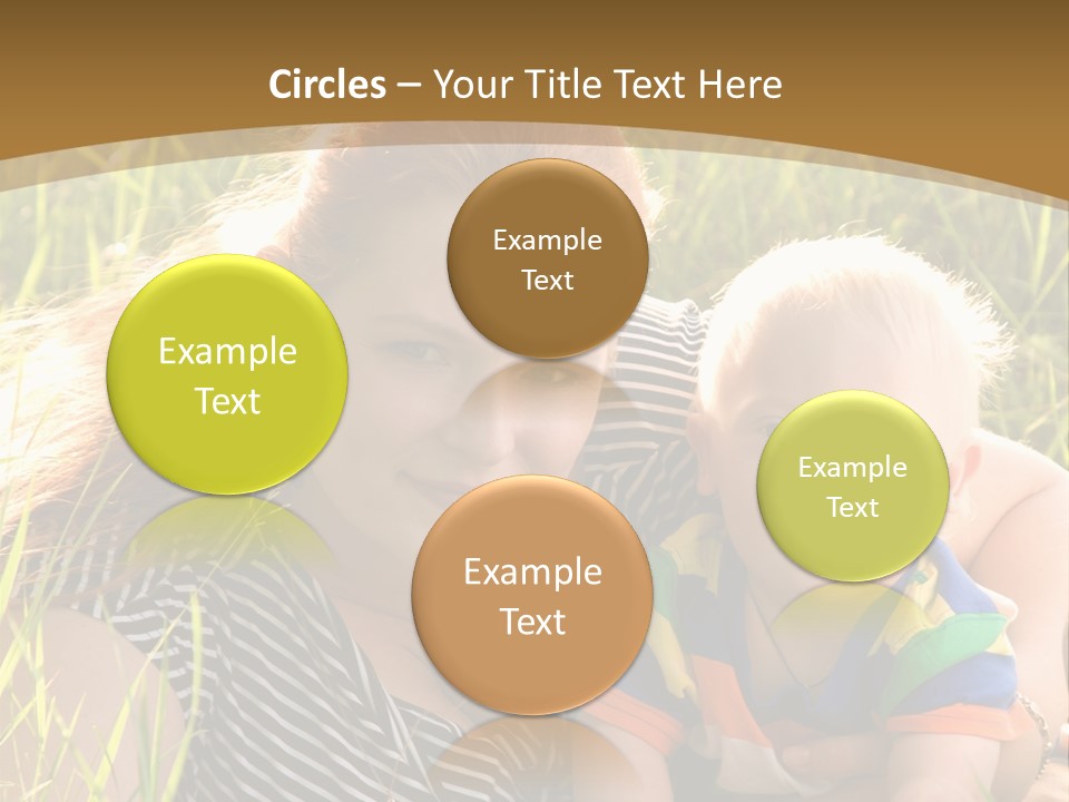 Mom With Baby PowerPoint Template