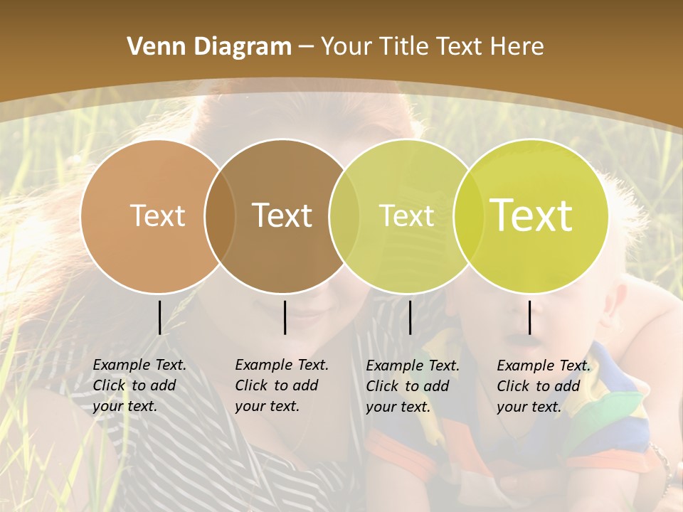 Mom With Baby PowerPoint Template