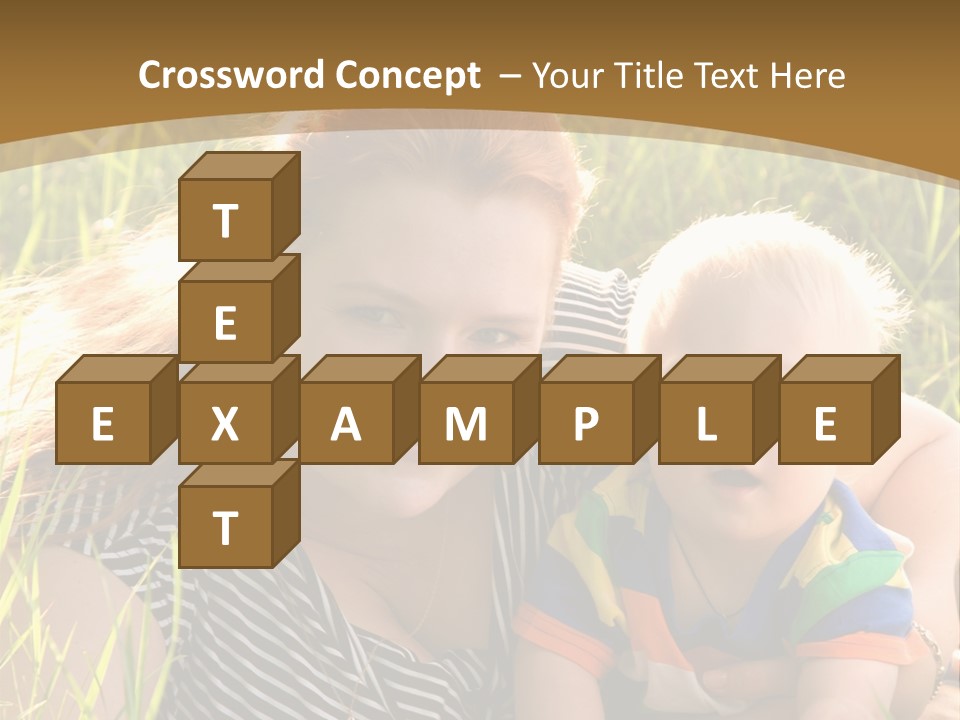 Mom With Baby PowerPoint Template