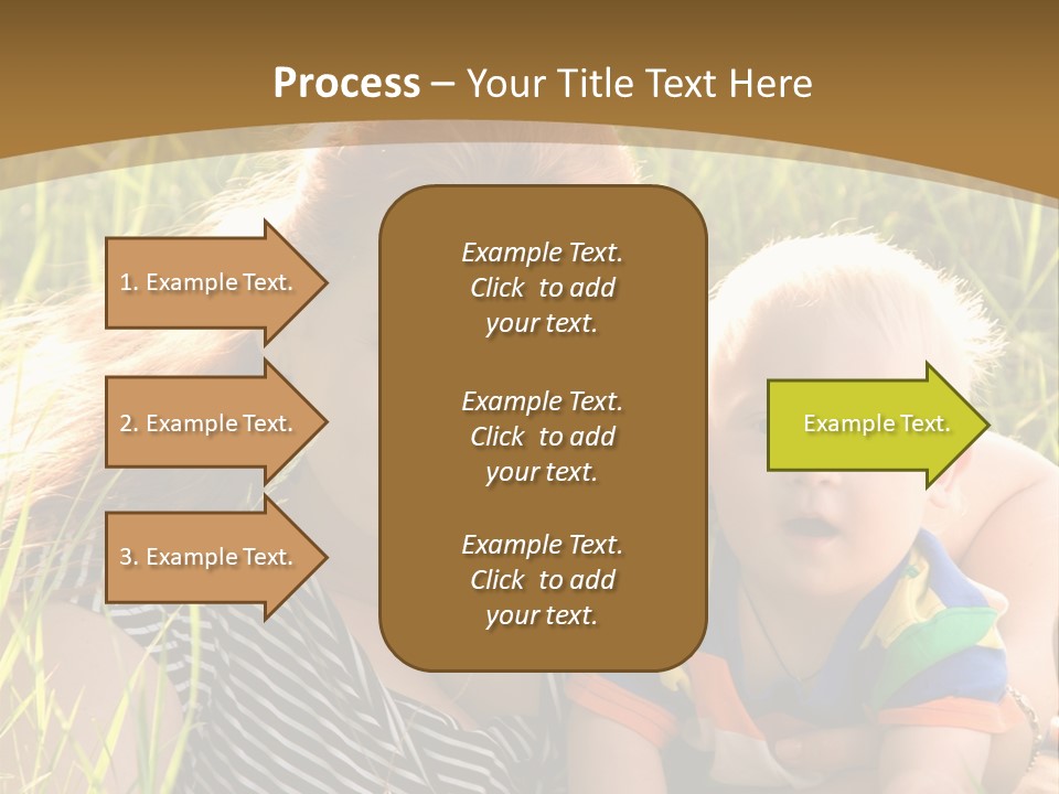Mom With Baby PowerPoint Template