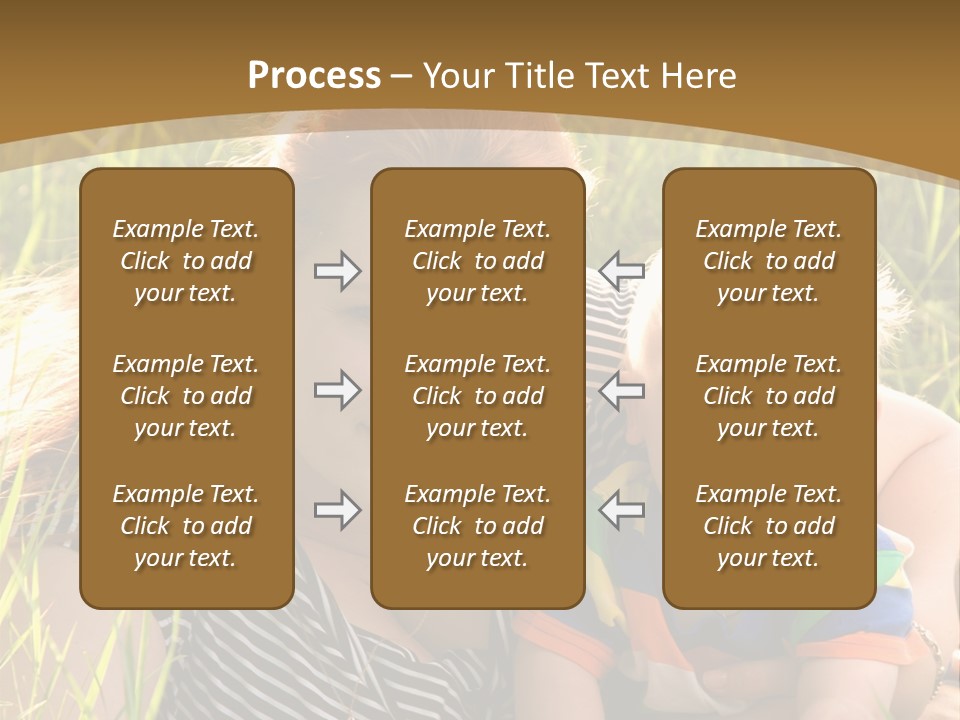 Mom With Baby PowerPoint Template