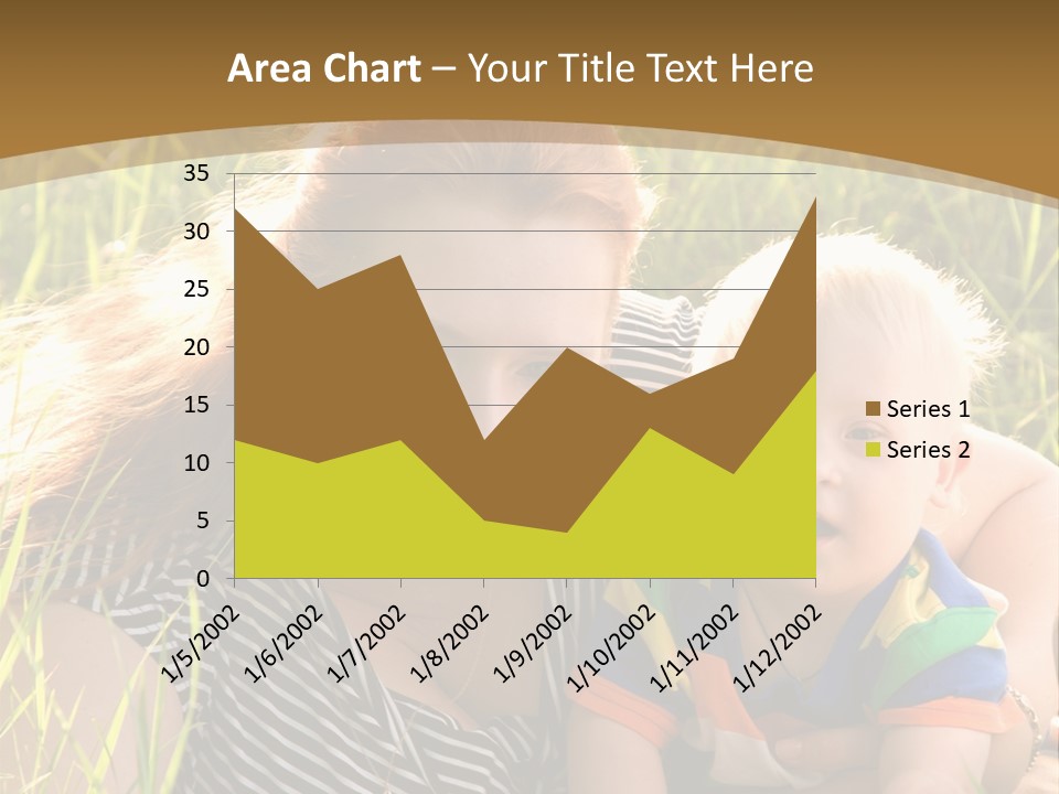 Mom With Baby PowerPoint Template