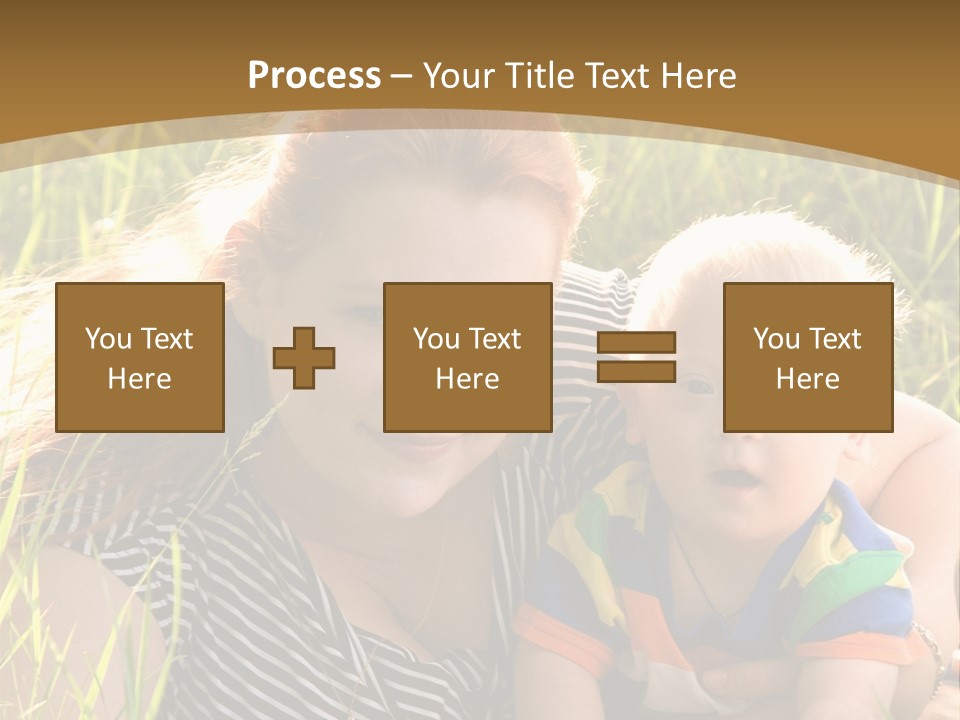 Mom With Baby PowerPoint Template
