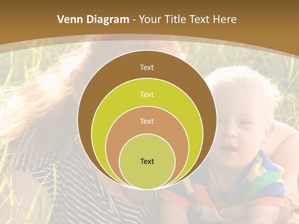 Mom With Baby PowerPoint Template