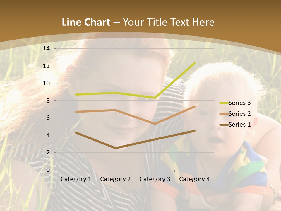 Mom With Baby PowerPoint Template